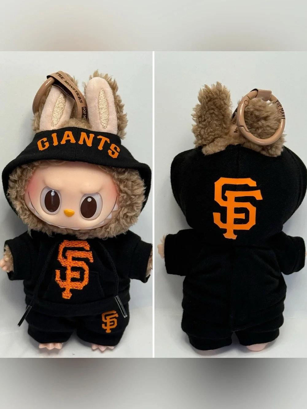Giants Labubu 2pc outfit San Francisco SF